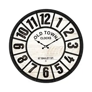 Efe Old Town Krem Dekoratif Saat 50 cm