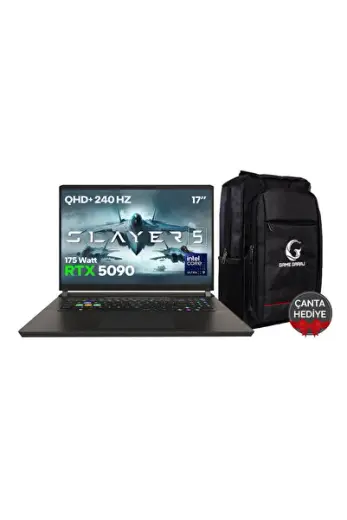 Slayer5 9XL-5090 C2 Intel Ultra 9 275HX 32 GB RAM 2 TB SSD RTX5090 17" QHD+ IPS 240Hz FreeDOS Gaming