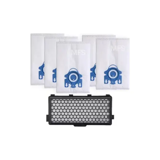 MFS Miele Complete C3 Cat And Dog Powerline Uyumlu 5 Adet Toz Torbası ve Hepa Filtre Seti