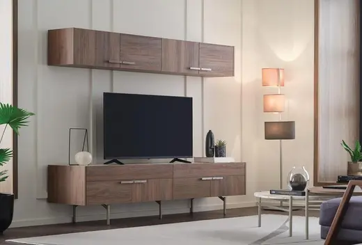 Pavia TV Ünitesi Kombinasyonu 2, 206x197 cm (GxY)