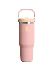 Stanley The IceFlow Flip Straw 2.0 Tumbler 0.89L - 30oz Peach Rose
