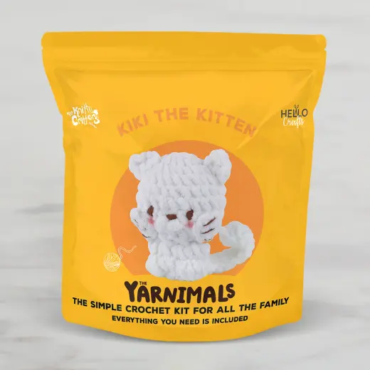 Hello Crafts Yarnimals Amigurumi Kiti - Kiki The Kitten - YN006