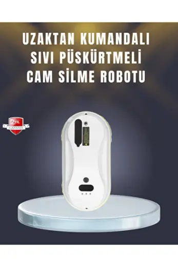 2800 Pa Güçlü Emişli Akıllı Cam Temizleyici Robot