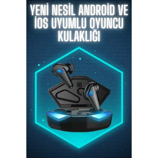 Grandor Wireless Kulaklık Mikrofonlu Bluetooth Oyuncu Kulaklığı