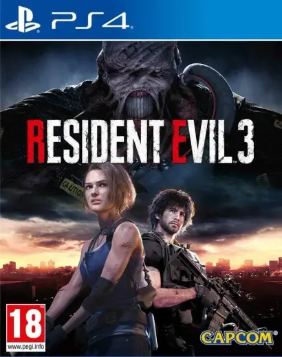 Resıdent Evıl 3 Pegı Eng Std Ps4 Oyun