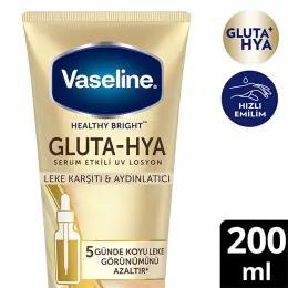 Vaseline Gluta-Hya Serum Etkili UV Leke Karşıtı & Aydınlatıcı Losyon 200 ml 1