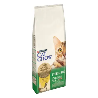 Cat Chow Tavuklu Kısırlaştırılmış Kedi Maması 15kg