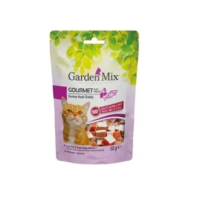 Garden Mix Gurme Balıklı ve Tavuklu Kedi Ödül Maması 60gr