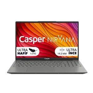 Casper Nirvana X650 i7-13620H 16 GB DDR5 1 TB SSD Freedos 15.6 inç Laptop X650.1362-BF00X-G-F