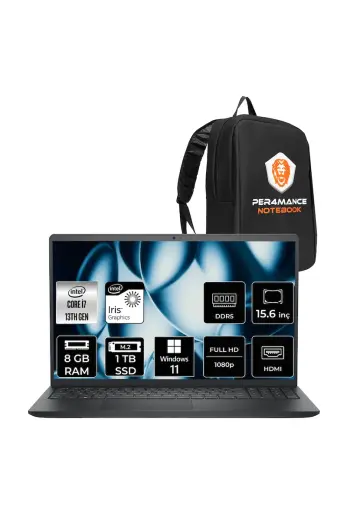 Pro 15 Essential i7 1355U 8GB 1TB SSD 15.6" FHD 120Hz W11H Dizüstü Bilgisayar & PER4 Çanta