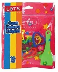 Lets Oyun Hamuru Kalıpları 10 Parça L8417