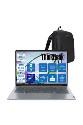 Thinkbook 14 G7 Iml Ultra 7 155H 16GB 256GB SSD 14" Wuxga 300NITS IPS WIN11PRO 21MR0050TRP01