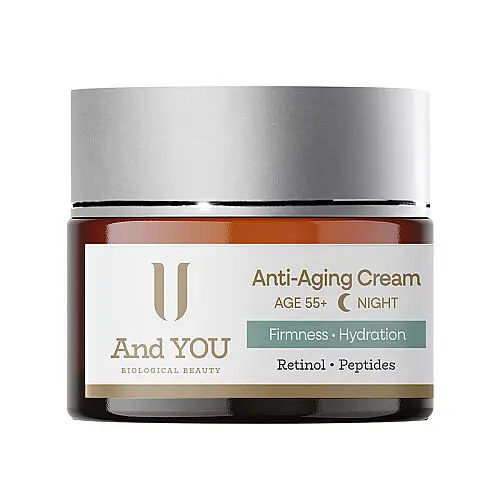 And You Yaşlanma Karşıtı Gece Kremi 50 ml – 55+ Yaş Yoğun Bakım