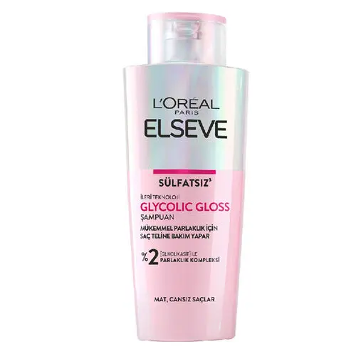 Elseve Glycolic Gloss Sülfatsız Şampuan 200 ml