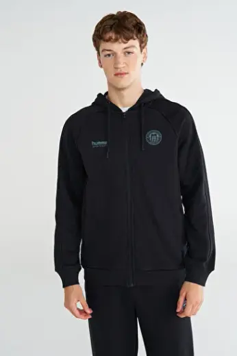 SAMMY FERMUARLI HOODIE Siyah Erkek Hoodie