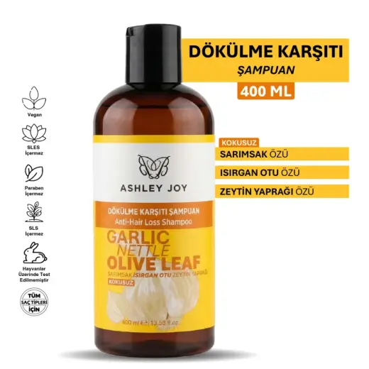 Ashley Joy Güçlendirici Dökülme Karşıtı Şampuan 400 ml