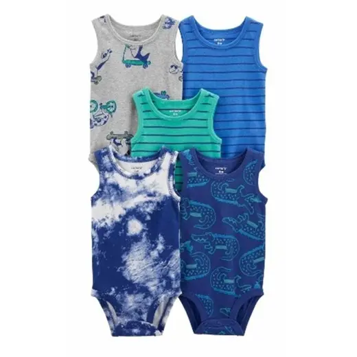 Carter's Layette Erkek Bebek 5'li Body Set