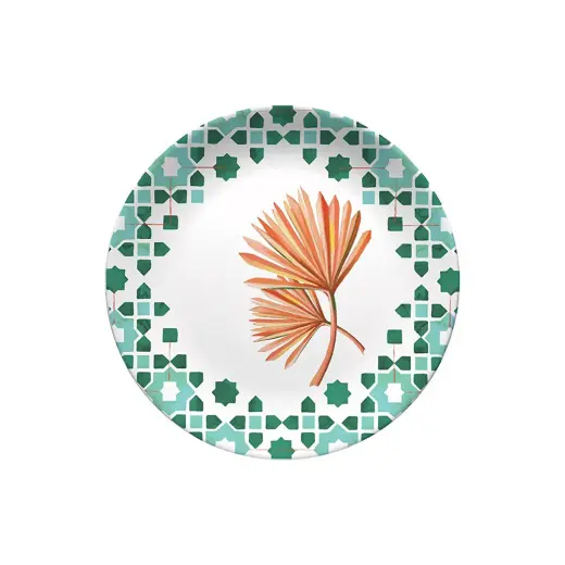 Fern&Co Casablanca Port Collection Büyük Tabak 4 Lü Set