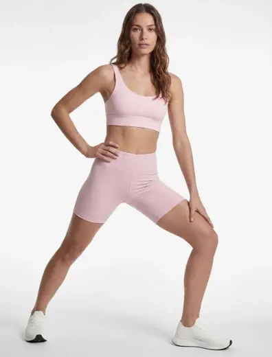 Slim Fit Kolsuz U Yaka Sırt Detaylı Sporcu Sütyeni