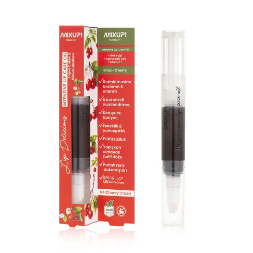 Mixup! Lip Delicious Oil Pen Dudak Yağı 04 Cherry Crush