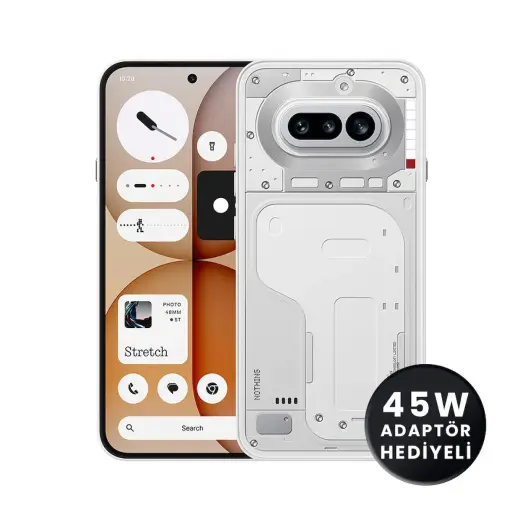 Nothing Phone (4a) 12/256 GB Beyaz (Nothing Türkiye Garantili)