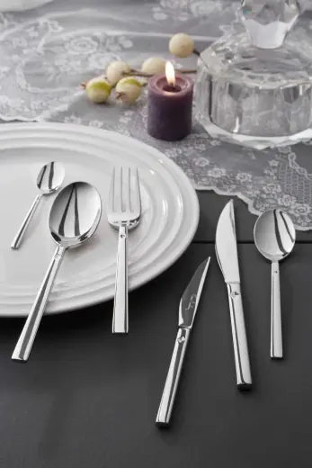 Pierre Cardin Diamond 84 Parça 12 Kişilik Çatal Bıçak Kaşık Seti