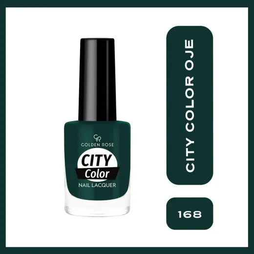 Golden Rose City Color Nail Lacquer Oje 168