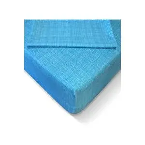 Alla Turca Ranforce 160*200 Cm Lastikli Çarşaf Seti Turkuaz-160x200