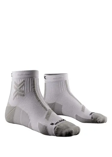 X-socks Run Discover Crew Gri Unisex Koşu Çorabı