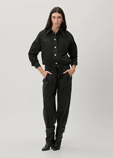 Ilsa Antrasit Jean Pantolon