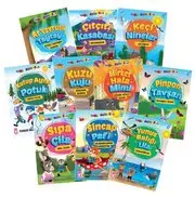 Mini Masallar 5 Seti - 10 Kitap Takım
