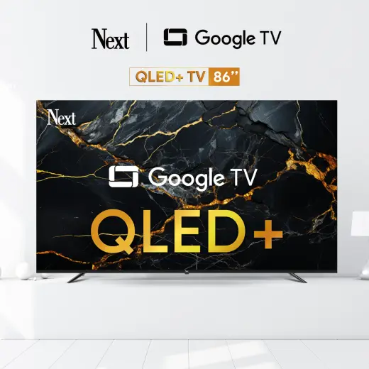 Next YE-86 JFSG8-QLED Plus 86" 220 Ekran Google Tv Q-Led Tv