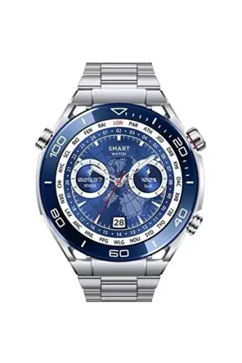 Yeni GS Smart Watch Amoled HD Ekran Akıllı Saat Sesli Arama,NFC,GPS Android ve İOS Uyumlu