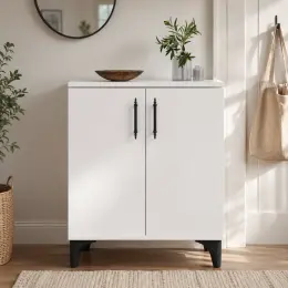 Garaj Home 4 Raflı Ayakkabılık Çok Amaçlı Dolap Beyaz 8