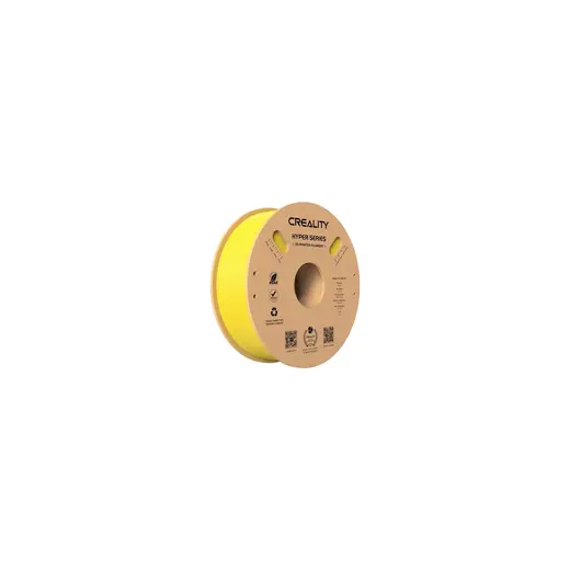 Creality 3D Hyper PLA Filament Sarı 1.75 MM 1kg Yüksek Baskı Kalitesi ile Güçlü ve Dayanıklı