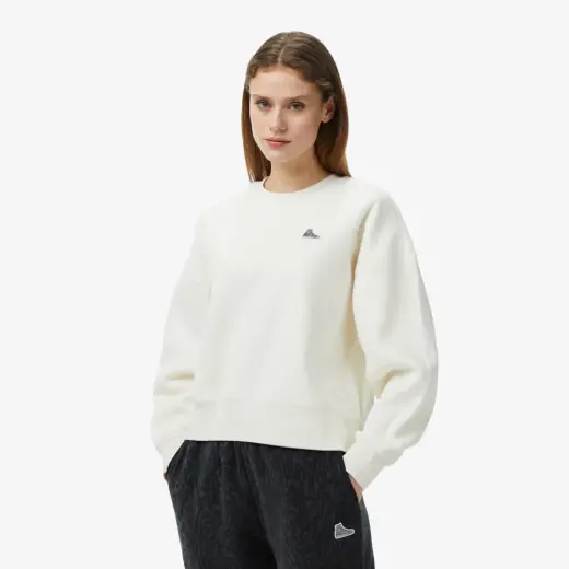 Converse Kadın Krem Sweatshirt