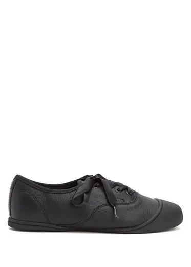 LX Authentic Prima Siyah Kadın Deri Sneaker