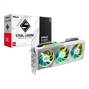 ASROCK RADEON RX 9070 XT STEEL LEGEND 16 GB GDDR6 256Bit AMD Ekran Kartı