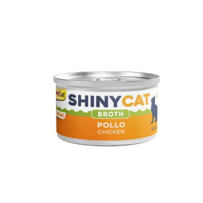 GimCat Shinycat Broth Sos İçinde Tavuklu Kedi Konservesi 70gr