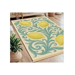 Vivense Lemon Baskili Dokuma Taban Hali, 251 Yng, 80x150 Cm