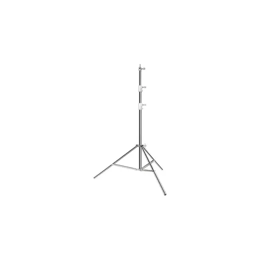 Gdx LS-288T 288CM Kalın Işık Ayağı Gümüş Yaylı Amortisörlü Profesyonel Işık Standı
