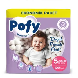 Junior 5 Numara Bebek Bezi 100 Adet 10