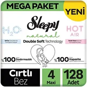 D.S Natural Mega 4 Beden 128 Adet