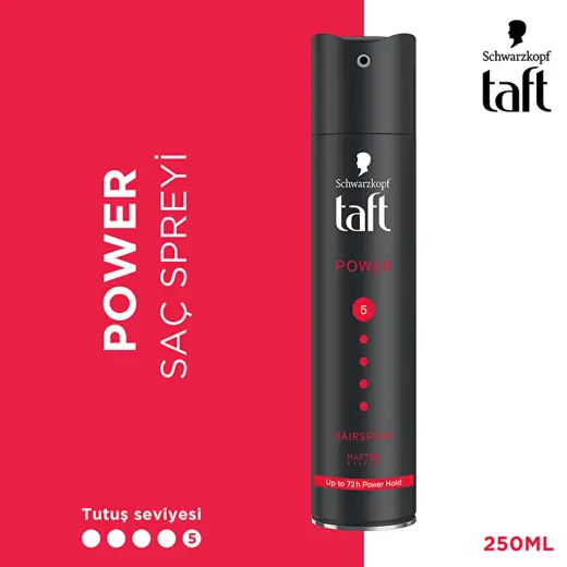 Taft Power Kafein Saç Spreyi 250 ml