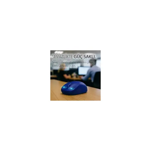 Inca IWM-311RM Sılent Wıreless Mouse Mavi Komple Rubber Soft Yüzey,sessiz Tuş,ergonomik Dizayn, Konforlu Dokunuş HISSI,1600DPI, USB Alıcı, 10M Çekim,uzun Pil Ömrü, Enerji Tasarrufu Uyku Modu