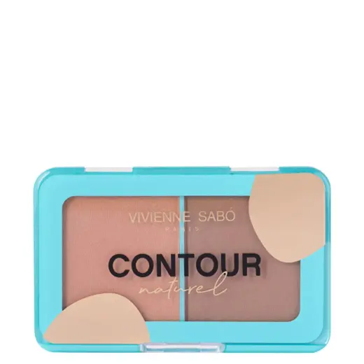 Vivienne Sabo Contour Naturel Face Sculpting Palette Kontür Paleti 04 Sand Bronze - Silky Texture & Seamless Blend