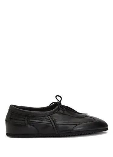 Jenek Siyah Kadın Deri Sneaker