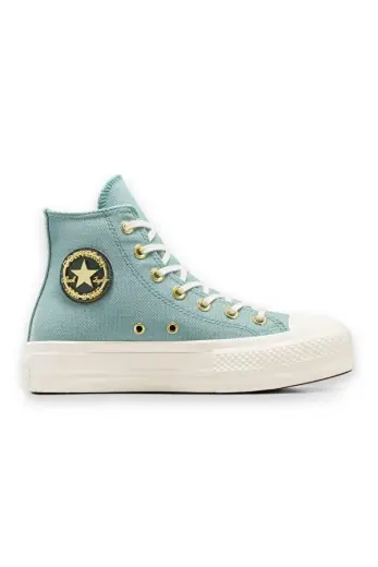 A11495C Chuck Taylor All Star Lift Sneakers Açık Yeşil Unisex Spor Ayakkabı