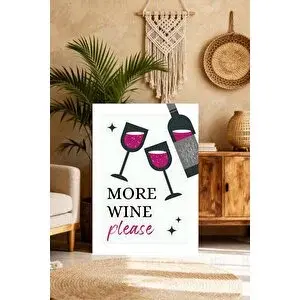 Mgi Design Lüks Kokteyl Tablosu Klasik Kanvas Tablo Çalışma Odası Sanatı | Modern Duvar Dekoru | Salon, Yatak Odası Ve Ofis İçin | Sanatsal Ev Dekorasyonu 35x50 cm