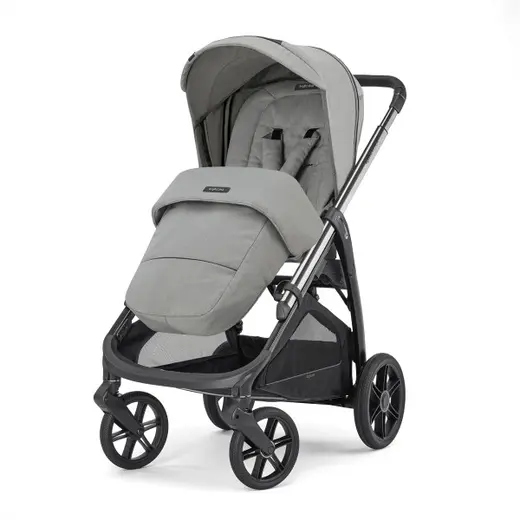 Inglesina Aptica Glam Tek El Tek Hamle ile Katlanıp Açılan Çift Yön Bebek Arabası - Satin Grey